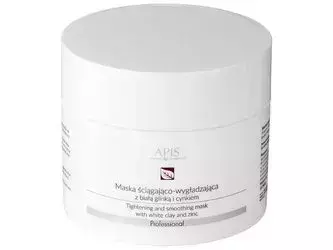Apis - Professional - Tightening and Smoothing Mask with White Clay and Zinc - Vyhlazující, stahující pleťová maska s bílým jílem a zinkem - 200 ml