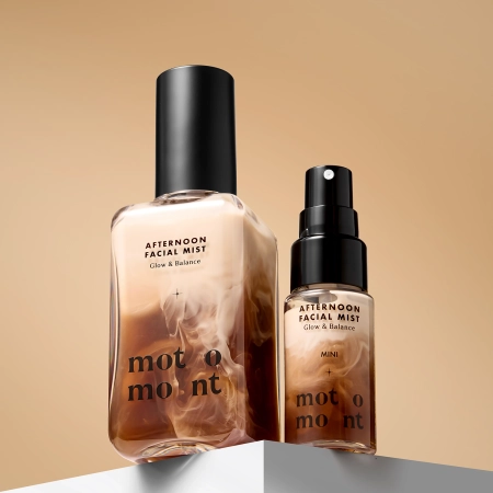 motomont - Afternoon Facial Mist - Hydratační a fixační sprej na make-up - 20 ml