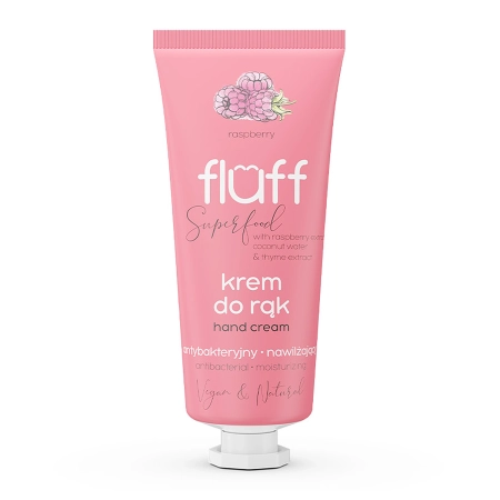 Fluff - Superfood - Hand Cream - Krém na ruce - malina - 50 ml