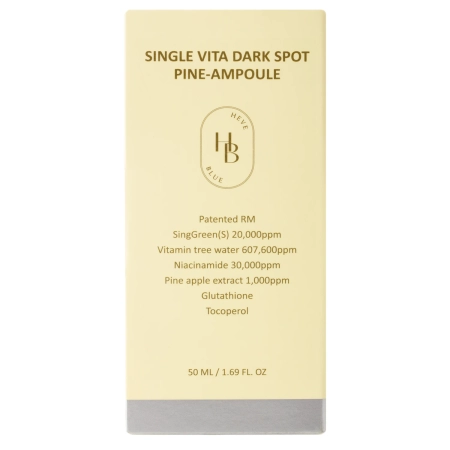 HEVEBLUE - Single Vita Dark Spot Pine-Ampoule - Ampulka redukující pigmentové skvrny - 50 ml