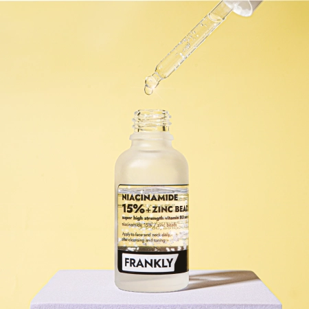 Frankly - Niacinamide 15% Zinc Beads Serum - Sérum na nedokonalosti s niacinamidem 15% a zinkem - 30 ml