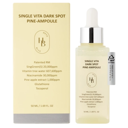 HEVEBLUE - Single Vita Dark Spot Pine-Ampoule - Ampulka redukující pigmentové skvrny - 50 ml
