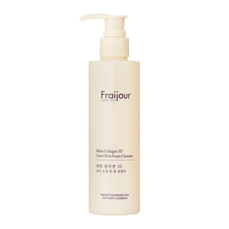 Fraijour - Retin-Collagen 3D Core Oil to Foam Cleanser - čisticí olej na obličej s retinem a kolagenem - 210 ml