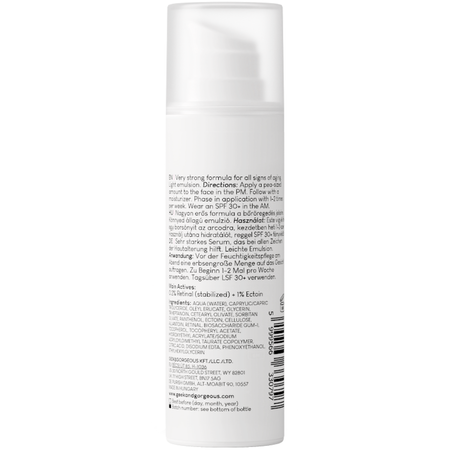Geek & Gorgeous - A-Game 20 - Sérum proti vráskám s Retinalem 0,2 % a Ektoinem - 30 ml