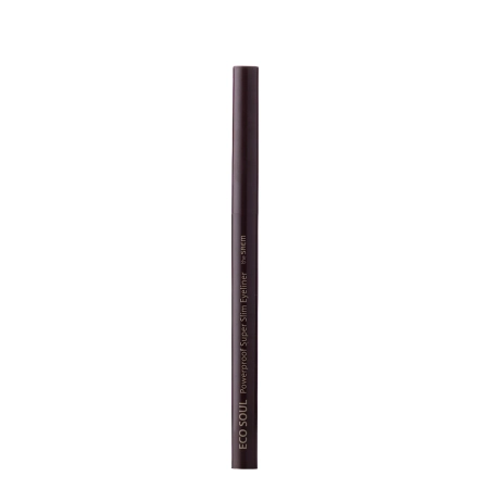 The SAEM - Eco Soul Powerproof Super Slim Eyeliner - BR01 - Voděodolné precizní oční linky - 0,1 g
