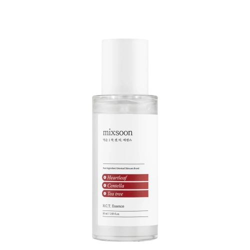 Mixsoon - H.C.T. Essence - Zklidňující esence s toulní srdčitou, pupečníkem asijským a tea tree - 50 ml