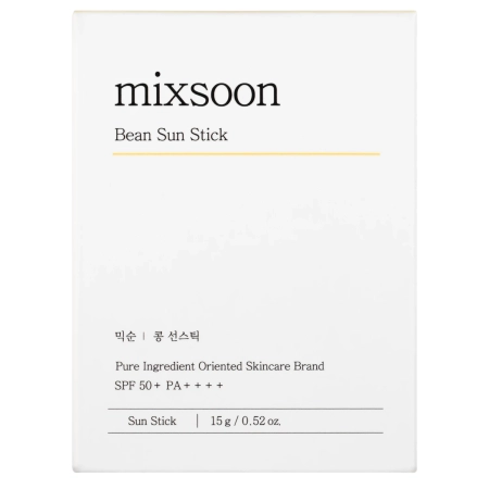 Mixsoon - Bean Sun Stick - Ochranná sluneční tyčinka s extrakty z fazolí - 15 g