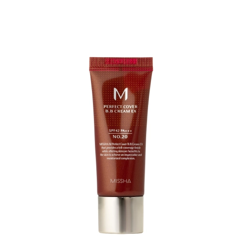 Missha - M Perfect Cover BB Cream SPF42/PA+++ - Krycí BB krém - #20 Cool Beige - 20 ml