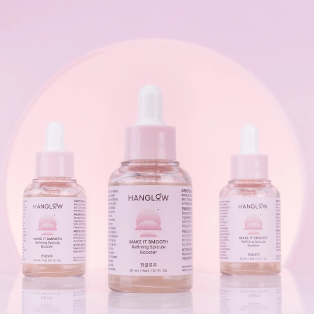 HanGlow - Make It Smooth - Refining Spicule Booster - Vyhlazující sérum s mikrojehličkami - 30 ml