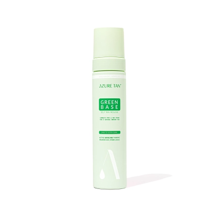Azure Tan - Self Tan Mousse Green Base - Samoopalovací pěna na tělo - Dark to Ultra Dark - 200 ml 