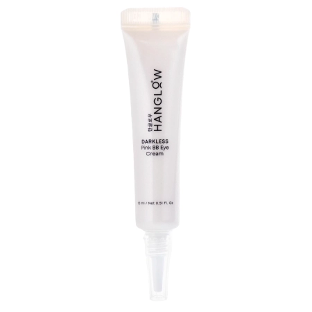 HanGlow - Darkless - Pink BB Eye Cream - Krém-Korektor pod oči - 15 ml