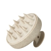 Mohani - Hair Scalp Massager and Shampoo Brush - Beige - Kartáč na mytí vlasů a masáž pokožky hlavy - béžová - 1 ks