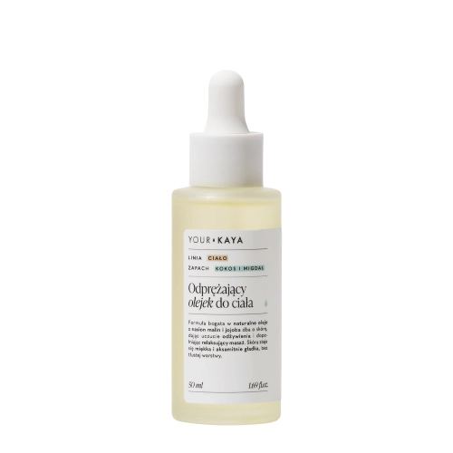 Your Kaya - Relaxační tělový olej s vůní kokosu a mandlí - 50 ml