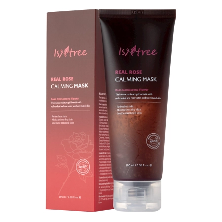 Isntree - Real Rose Calming Mask - Zklidňující maska s růží - 100 ml