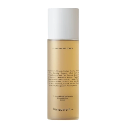Transparent Lab - A5 Balancing Toner - Antioxidační a rozjasňující tonikum - 130 ml