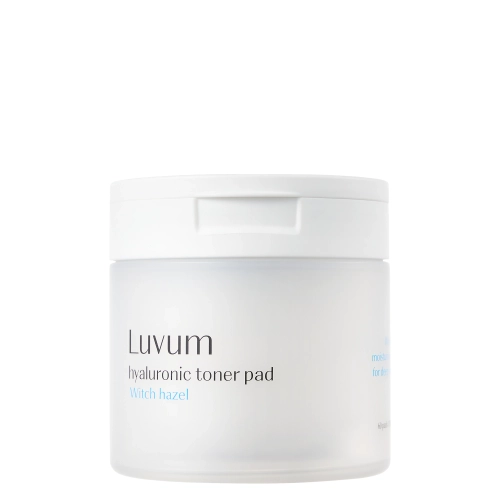 Luvum - Witch Hazel Hyaluronic Toner Pad - Hydratační polštářky na obličej - 60ks/130ml