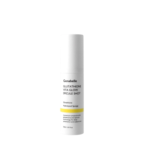 Genabelle - Glutathione Vita Glow Spicule Shot - Rozjasňujezářivé sérum na obličej - 30 ml