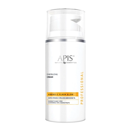 Apis - Adeno C Flash Glow - Energizující pleťový krém s vitaminem C 10 % a adenosinem 1 % - 100 ml