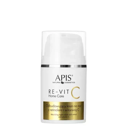 Apis - Re-Vit C Home Care - Rebuilding Night Cream with Retinol and Vitamin C - Obnovující noční krém s retinolem a vitamínem C - 50 ml