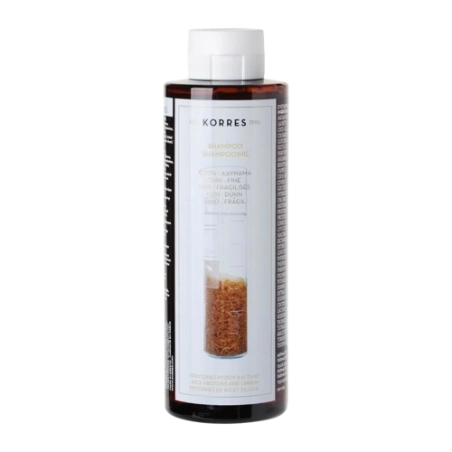 Korres - Rice Proteins and Linden Shampoo - Šampon s rýžovými proteiny a extraktem z lípy - 250 ml