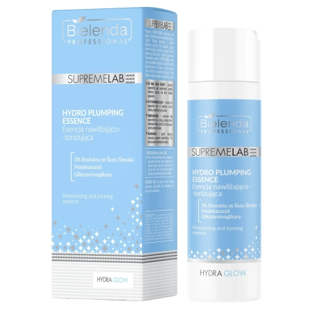 Bielenda Professional - Supremelab - Hydra Glow - Hydro Plumping Essence - Tonizační a hydratační esence - 200 ml