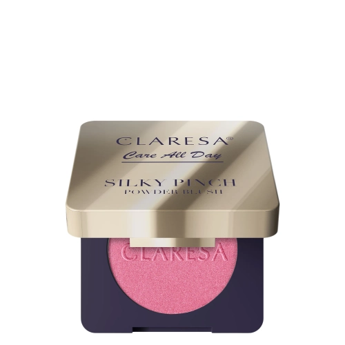 Claresa - Care All Day Silky Pinch Powder Blush - Pudrová tvářenka - Hibiscus 01 - 2 g