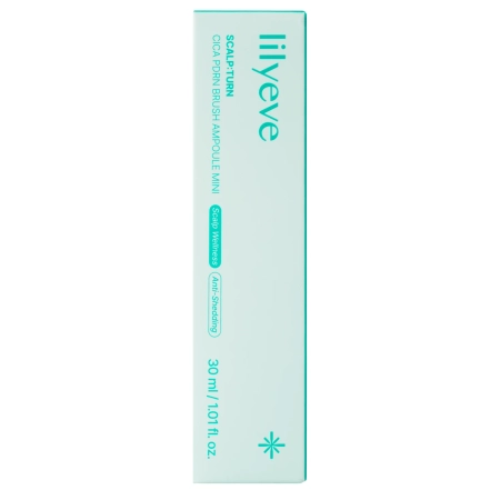 lilyeve - Scalp:Turn Cica PDRN Brush Ampoule - Ampulka na pokožku hlavy proti lupům - Mini - 30 ml