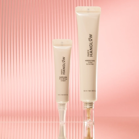 HanGlow - GlowUp Kit 02 - Oční krém 15 ml + Tónovací opalovací krém 50 ml