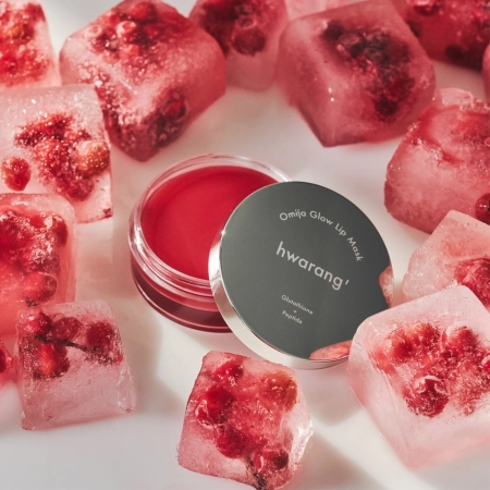 hwarang - Omija Glow Lip Mask - Vyživující maska na rty - 15 ml