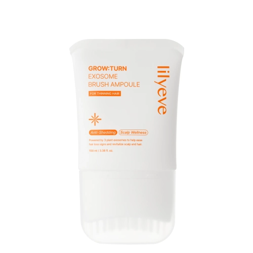 lilyeve - Grow:Turn Exosome Brush Ampoule - Posilující ampulka na vlasy a pokožku hlavy - 100 ml