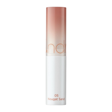 Rom&nd - Glasting Melting Balm - Lesklý balzám na rty - 05 Nougat Sand - 3,5g