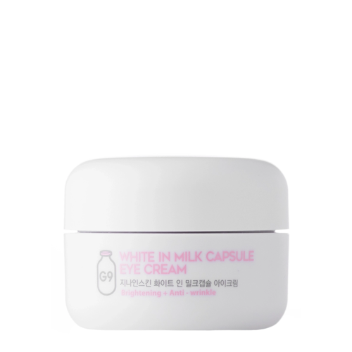 G9Skin - White In Milk Capsule Eye Cream - Rozjasňující oční krém - 30 g