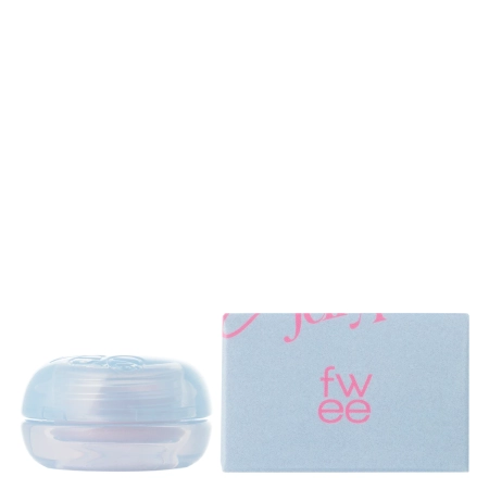 Fwee - Lip & Cheek Glowy Jelly Pot - Gelový balzám na rty a tváře - JH00 Sugar Powder - 4 g