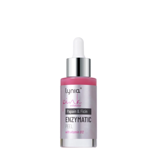 Lynia - Enzymatický peeling na obličej s papainem, ficinem a vitamínem B12 - 30 ml
