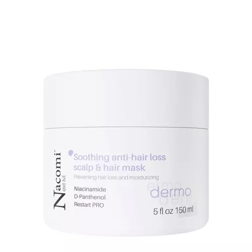 Nacomi - Next Level - Soothing Anti-Hair Loss Scalp & Hair Mask - Zklidňující maska proti vypadávání vlasů - 150 ml
