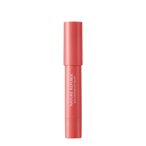 Nature Republic - By Flower Eco Crayon Lip Velvet - Rtěnka - 02 Pink Breeze - 2,8 g
