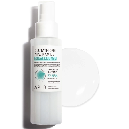 APLB - Glutathione Niacinamide Mist Essence - Rozjasňující pleťová esence v mlze - 105 ml