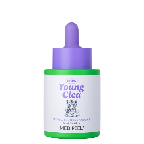 Medi-Peel - Young Cica PDRN Trouble Soothing Ampoule - Zklidňující ampulka na obličej - 50 ml