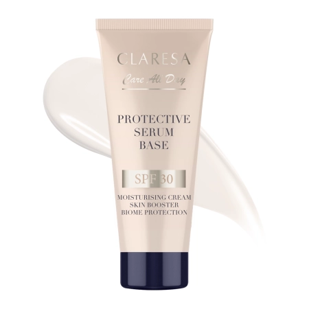 Claresa - Protective Serum Base SPF 30 - Hydratační podkladová báza na obličej s filtrem SPF 30 - 30 ml