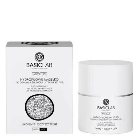 BasicLab - Micellis - Hydrofilní odličovací máslo pro ultra citlivou pleť 40 g