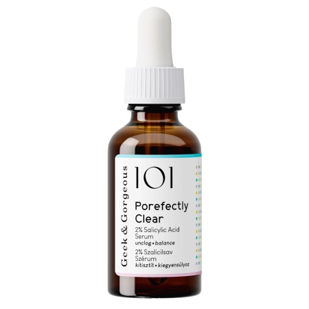Geek & Gorgeous - Porefectly Clear - Sérum s 2% kyselinou salicylovou a sarkosinem - 30 ml