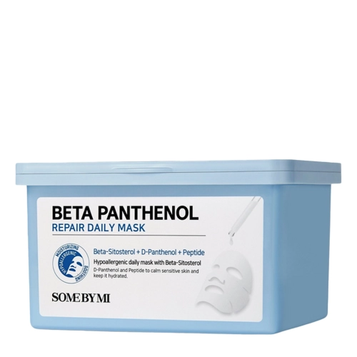 Some By Mi - Beta Panthenol Repair Daily Mask - Sada pleťových masek - 350ml/30ks