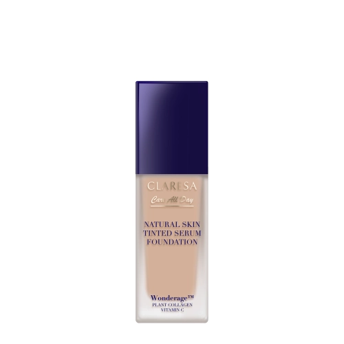 Claresa - Natural Skin Tinted Serum Foundation - Make-up- sérum s přirozeným finišem - 2N Medium Neutral - 32 ml