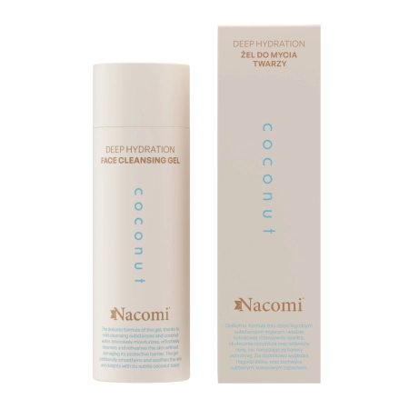 Nacomi - Deep Hydration - Mycí gel na obličej - Coconut - 140 ml