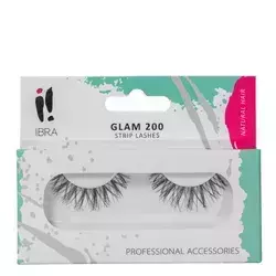 Ibra Makeup - Glam 200 - Řasy na proužku