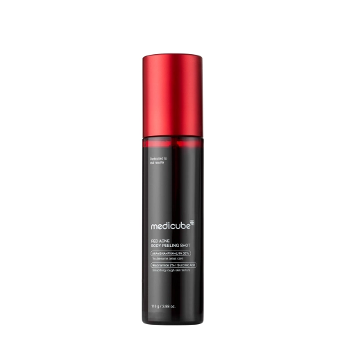 Medicube - Red Acne Body Peeling Shot 2.0 - Peeling na tělo s kyselinami - 110 g