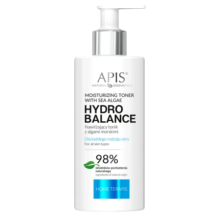 Apis - Professional - Hydro Balance - Moisturizing Toner with Sea Algae - Hydratační Tonikum s mořskými řasami - 500 ml
