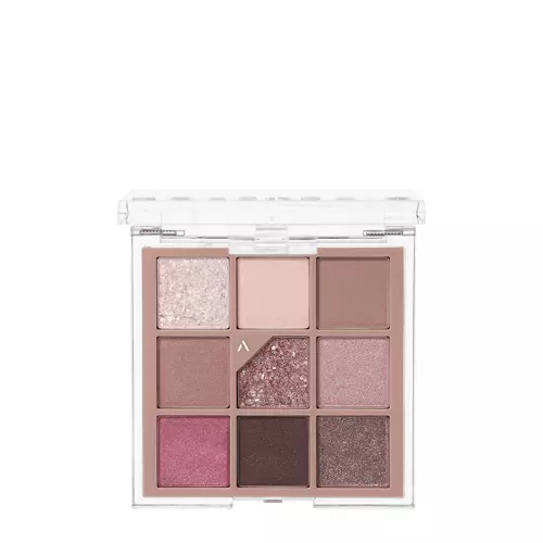 Unleashia - Glitterpedia Eye Palette - 5 All of Dusty Rose - Paleta veganských očních stínů - 6,6 g