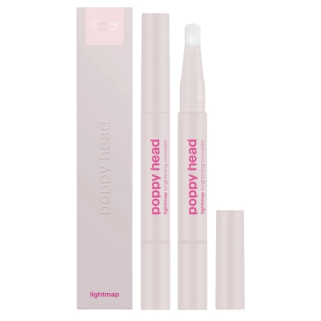 Poppy Head - Lightmap Brightening Concealer - Rozjasňující a modelující korektor - 2,2 g