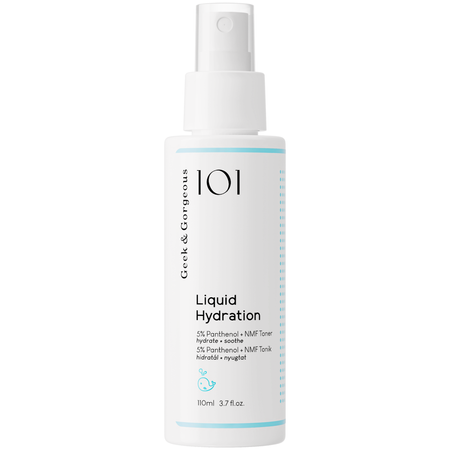 Geek & Gorgeous - Liquid Hydration - Hedvábné tonikum na obličej - 110 ml